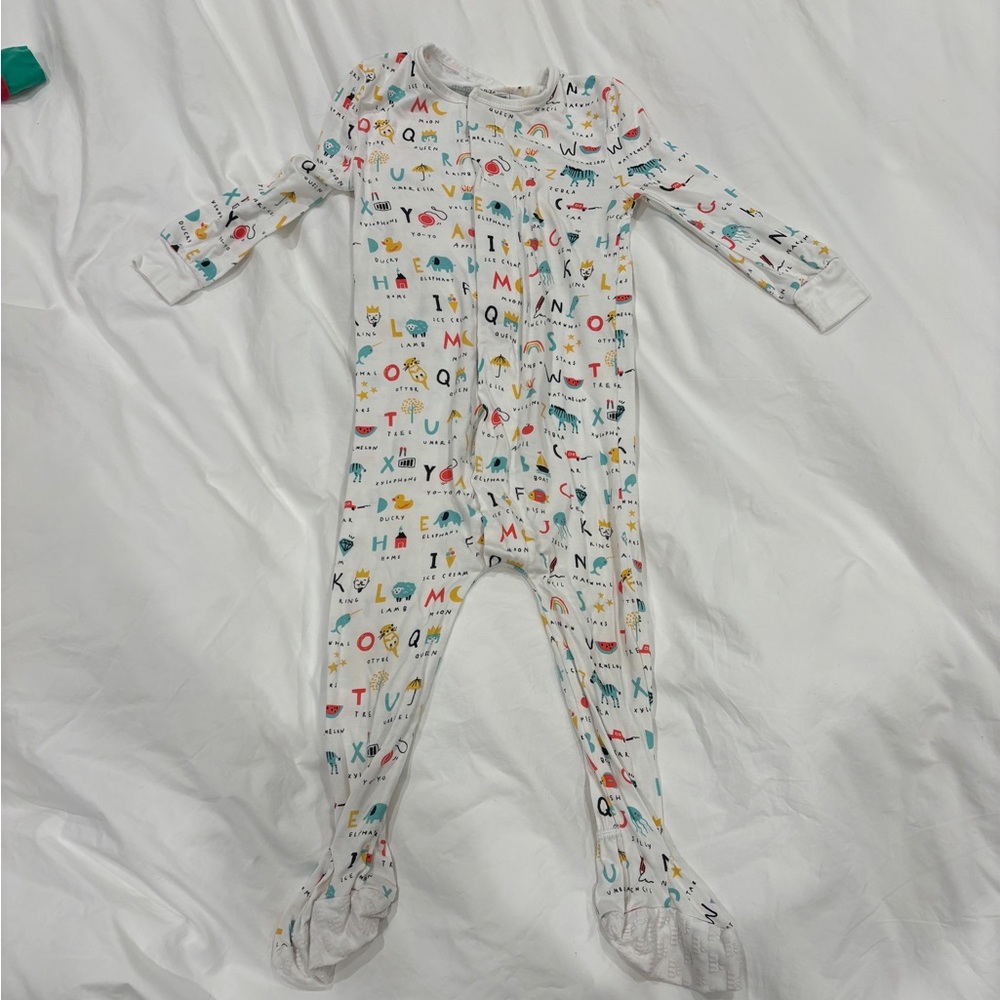 Magnetic Me adorable alphabet onesie, 9-12 months